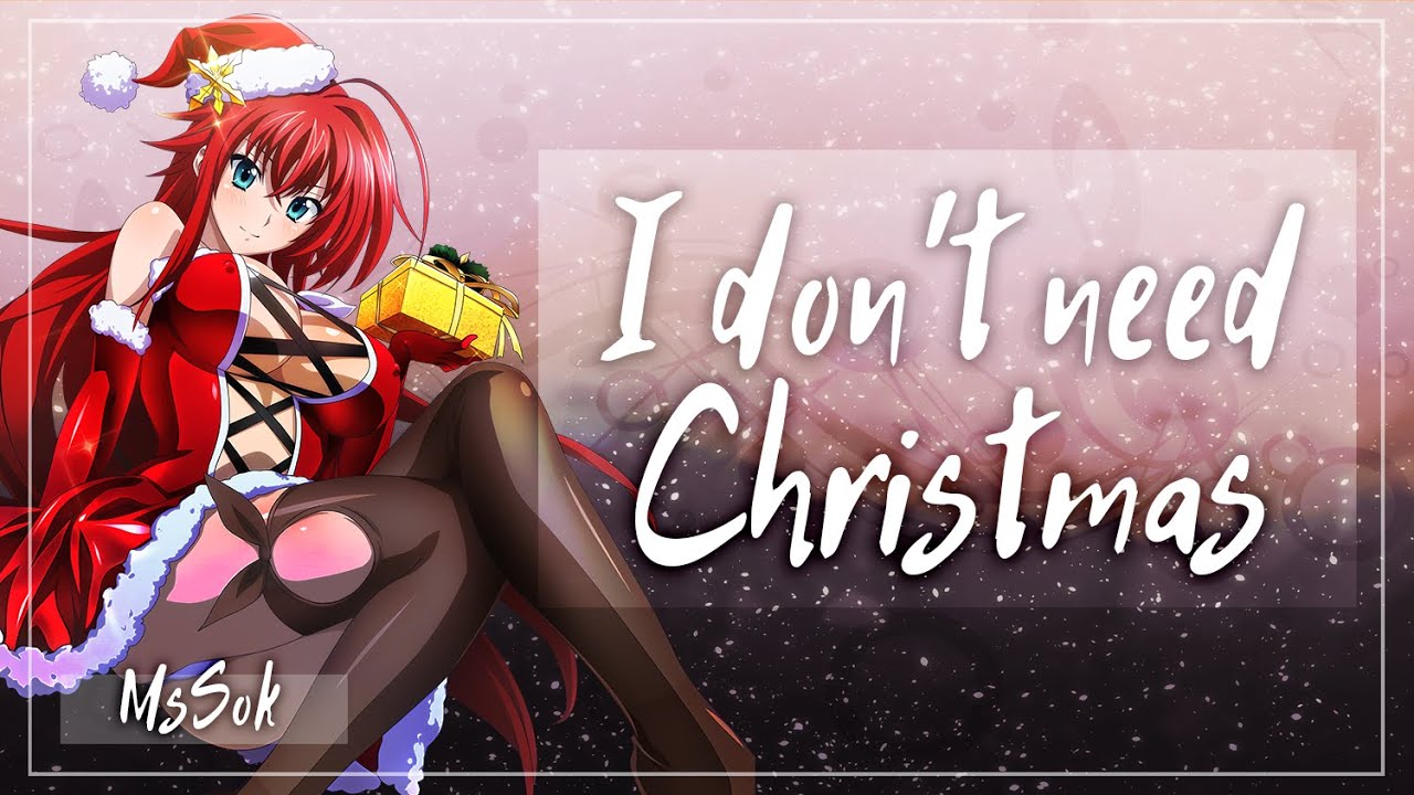 I don't need christmas (RUS)